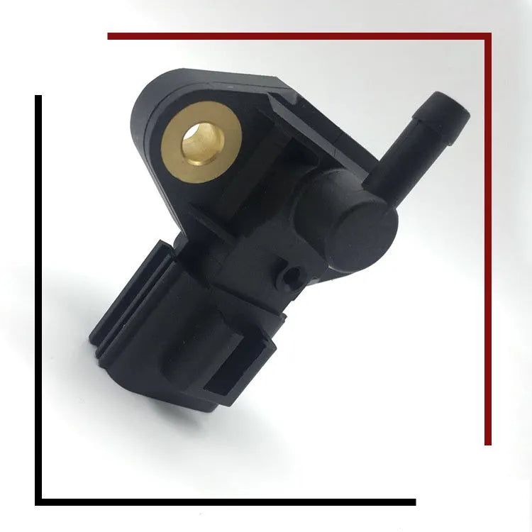 Black Ford Lincoln intake pressure sensor for automotive manifold pressure measurement
