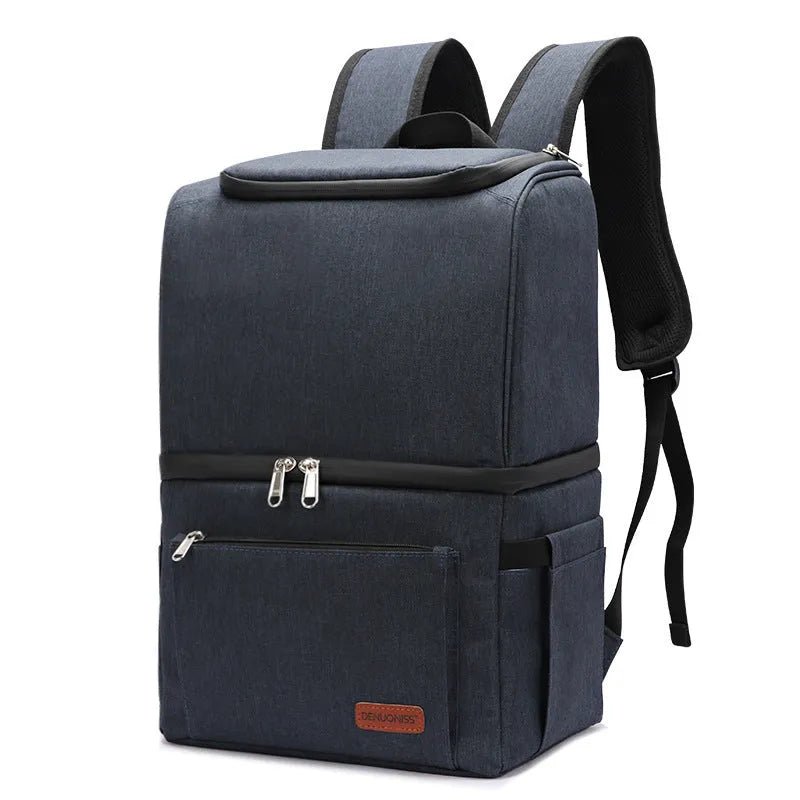 Insulated refrigerated backpack with 22-litre capacity in camouflage colour option