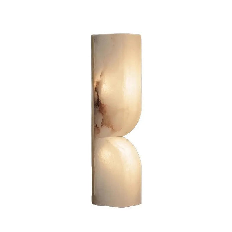 Copper Nordic wall lamp strip with warm light options for bedside or living room