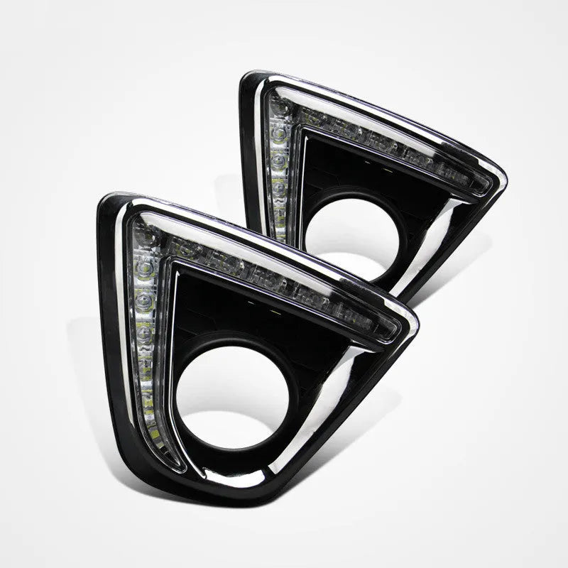 Mazda CX-5 daytime running light LED lamp unit with electroplated housing.