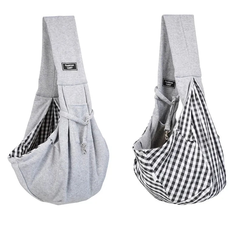 Folding cat messenger backpack carrier with breathable mesh panels in multiple colour options