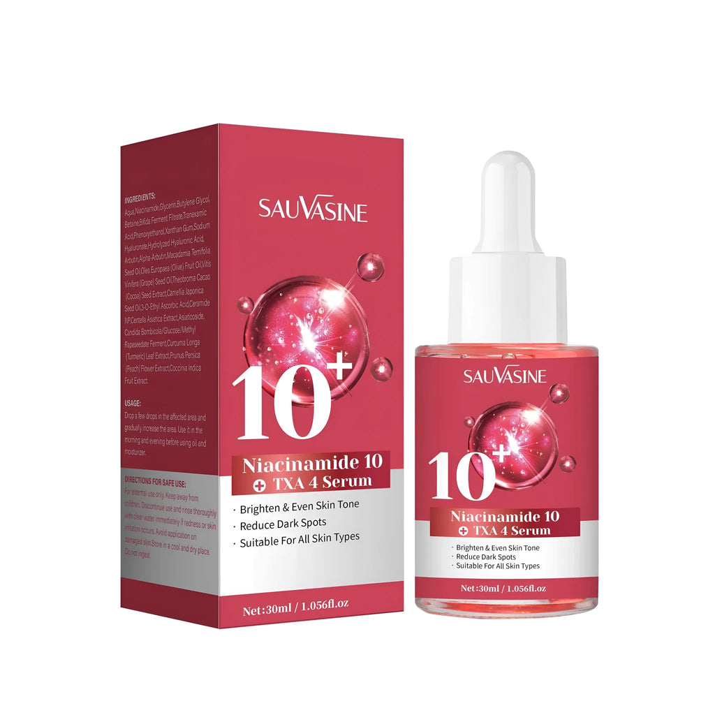 30ml bottle of Niacinamide 10 TXA 4 Serum with nicotinamide and tranexamic acid