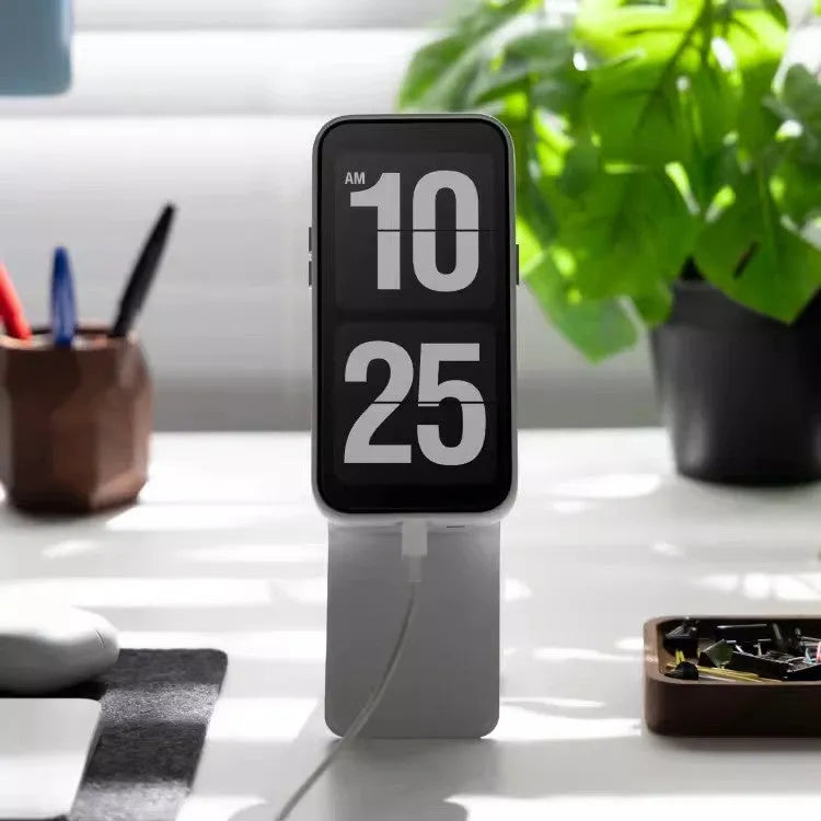 Slim black magnetic phone holder showing dimensions 96.5mm by 63.5mm