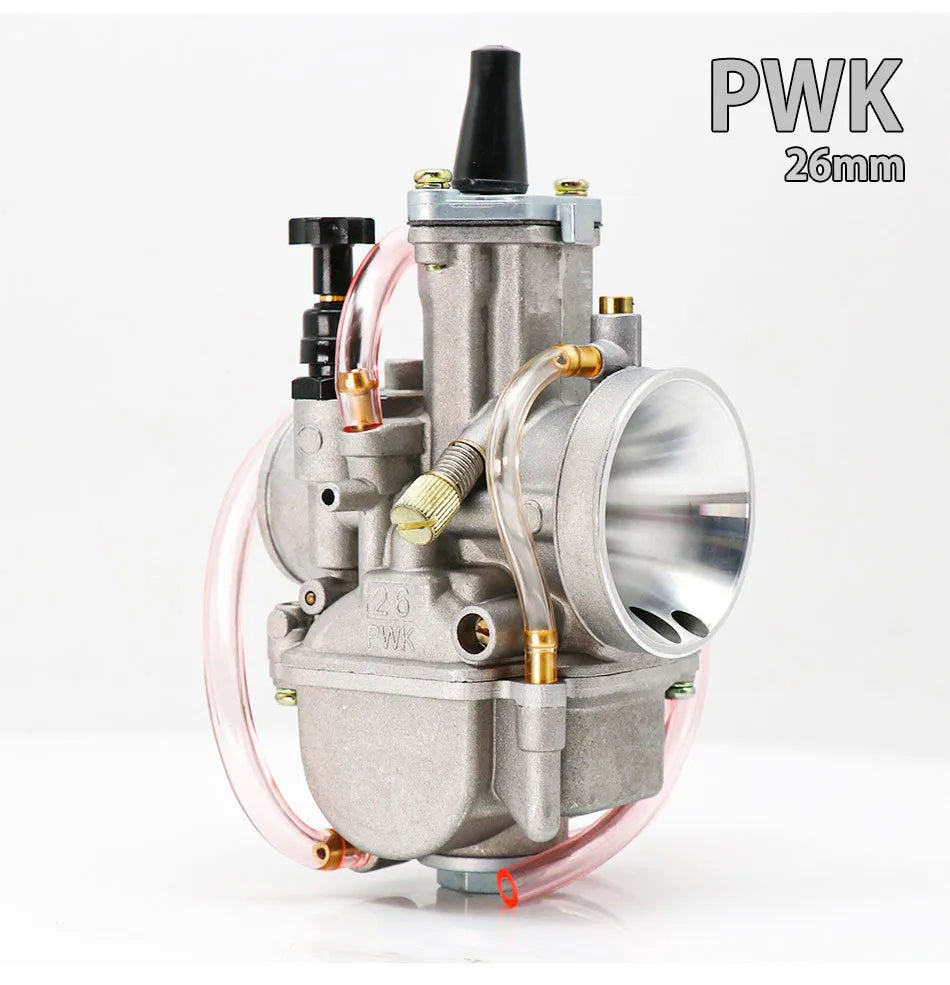 PWK sandblasting carburetor modification accessory with seven bore size options from 21mm to 34mm.