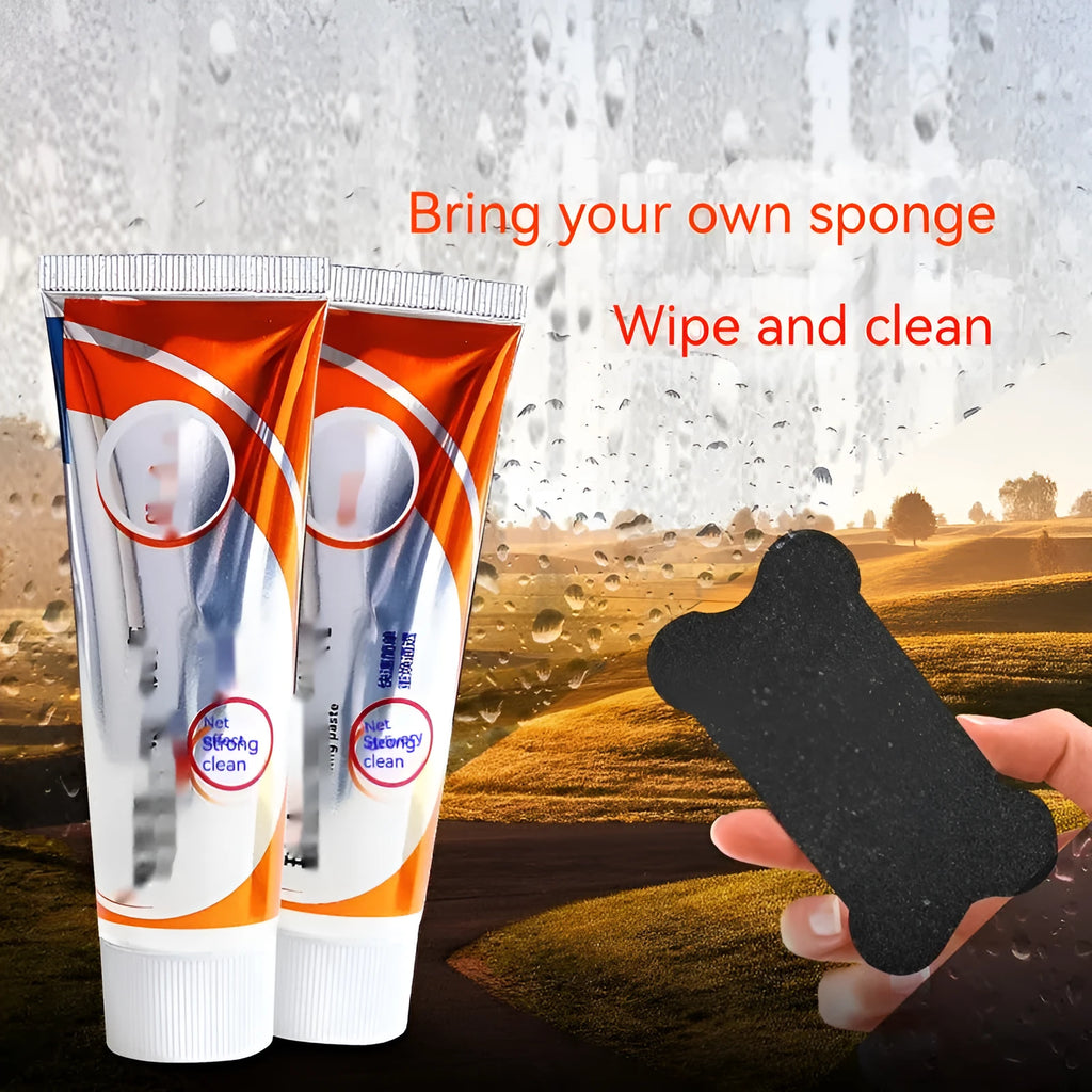 65ml white car windscreen cleaning paste for oil stain removal on automotive glass