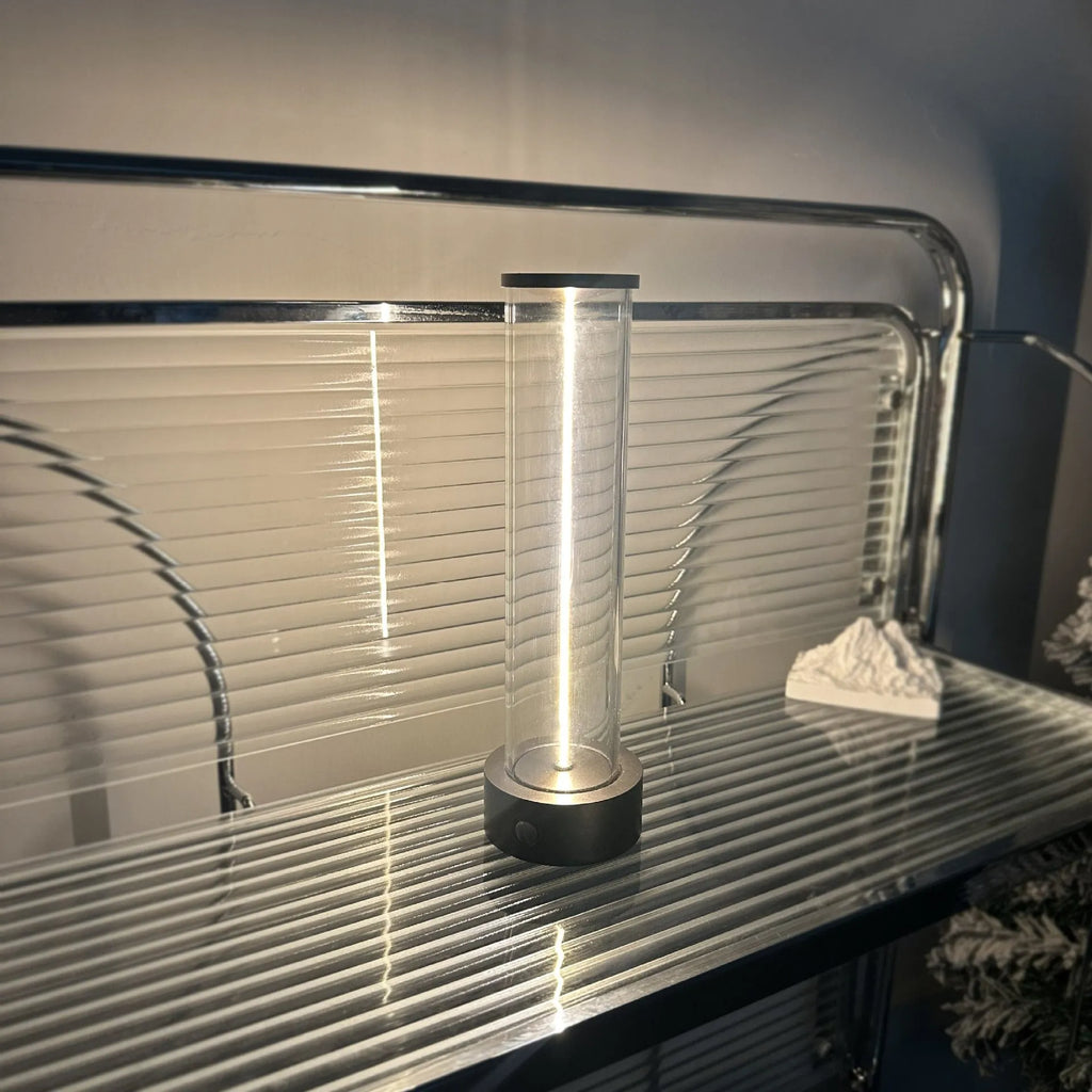 USB charging LED line glass magnetic suction light strip with modern design