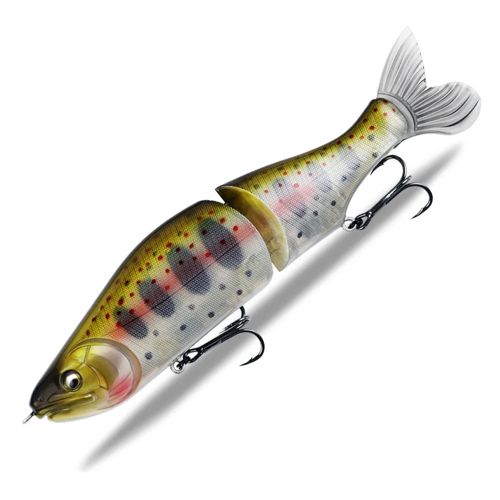 185mm plastic fishing swimming bait for bass fishing in various colours