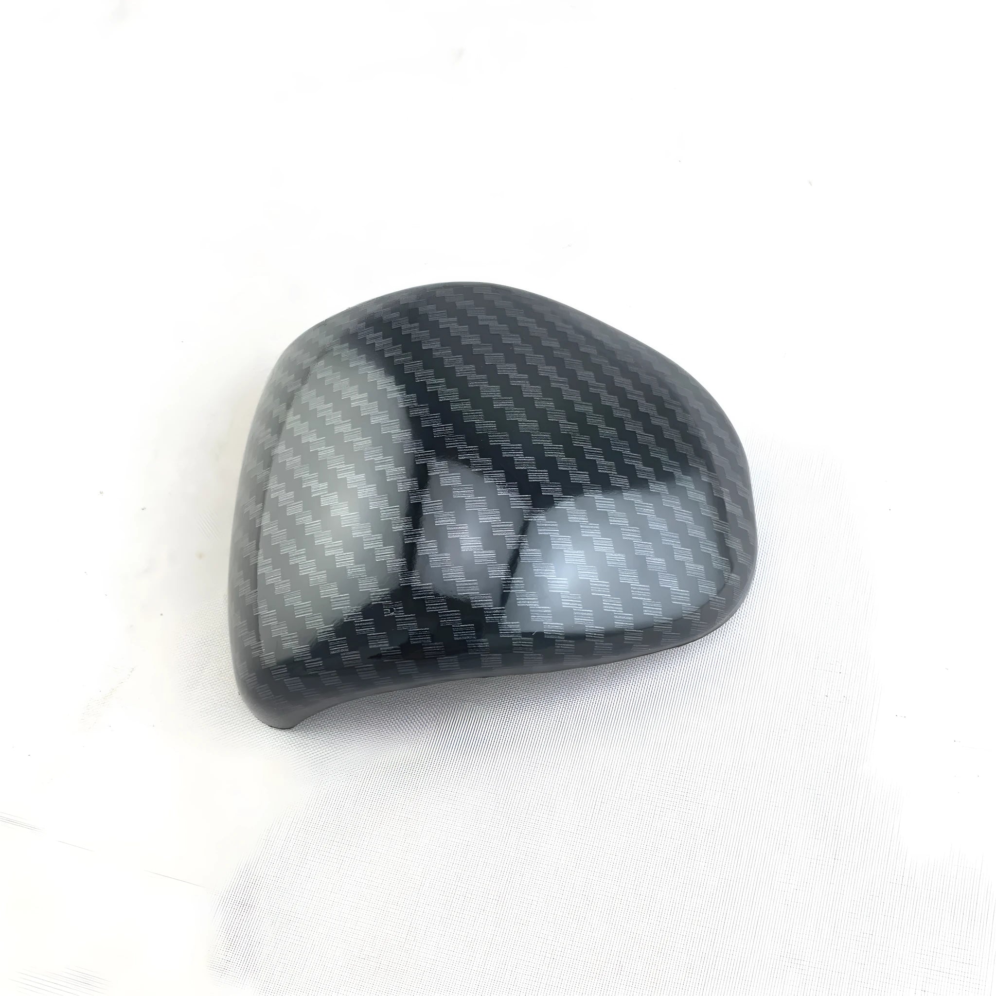 Carbon fibre textured ABS plastic gear shift cover for car interior decoration