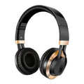 Wired over-ear karaoke headphones with microphone and 3.5mm plug in black colour
