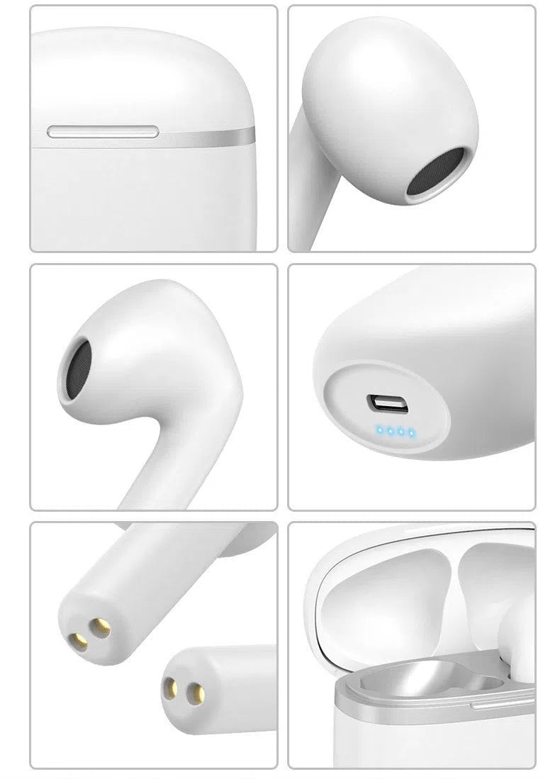 X60 true wireless Bluetooth earbuds V5.1 sports stereo headset black white 35g