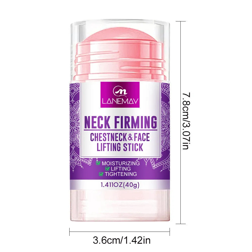 40g jar of anti-wrinkle neck firming cream with brightening properties