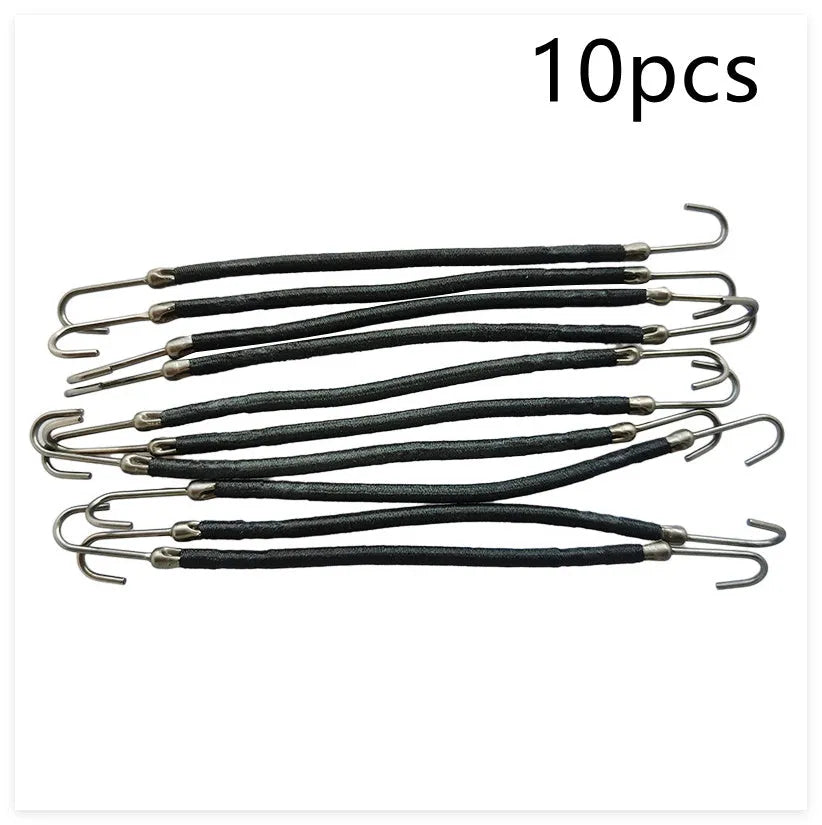 Wig double hook hair tool in solid colour with weaving construction and double hook design
