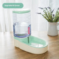 Large 3.8L automatic pet water fountain for cats and dogs in grey, blue, pink, or green colour