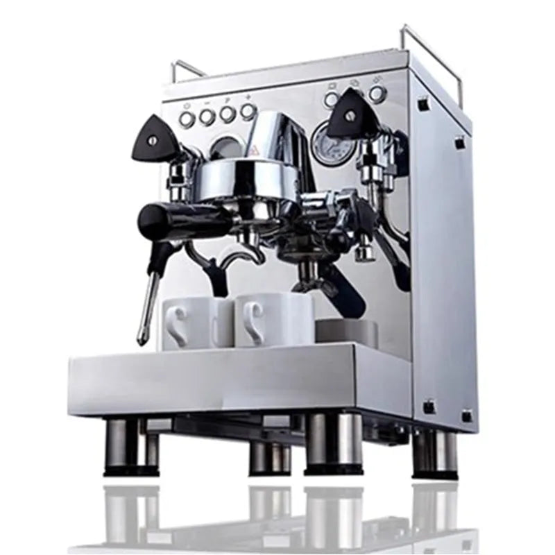 Full semi-automatic espresso machine in 310Single Coffee Maker colour with 2600W power and compact 280x430x480mm dimensions