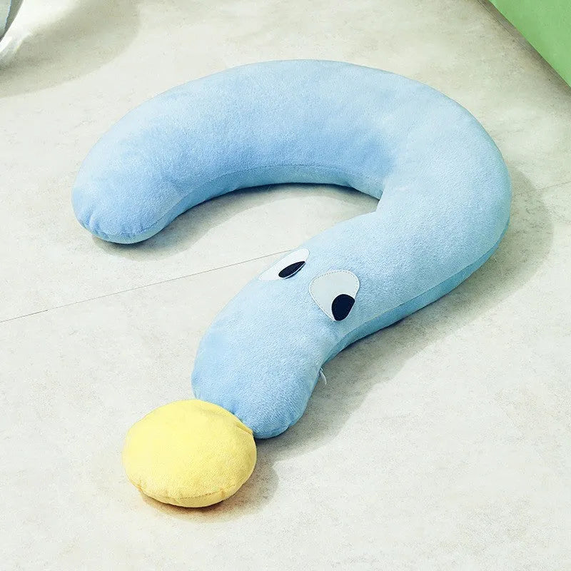 Blue or yellow rectangular pet pillow measuring 62x39 cm for cats and dogs