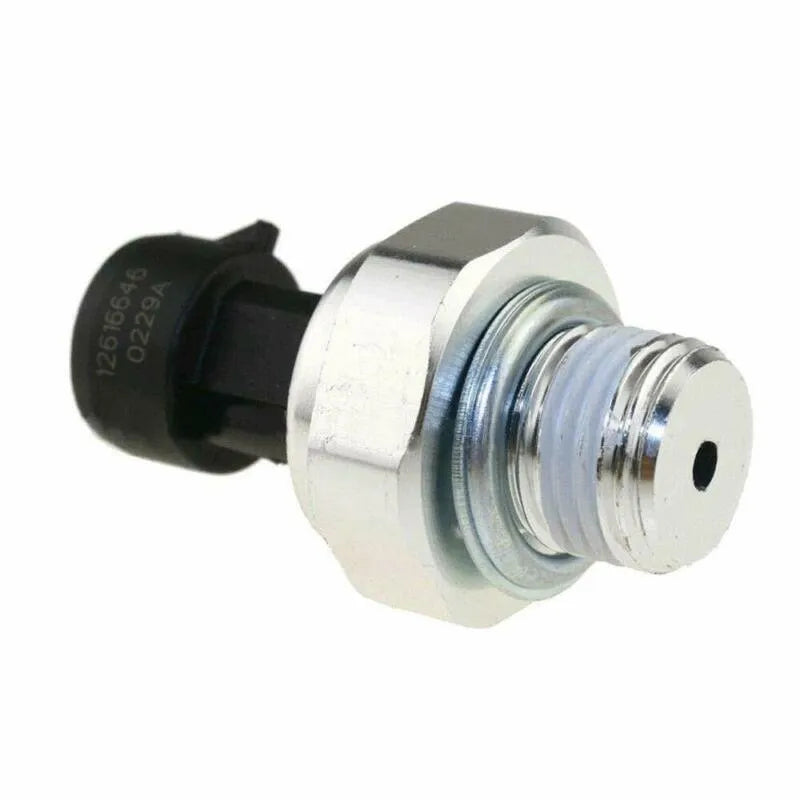 Oil pressure sensor for Buick and Chevrolet vehicles, replacement part.