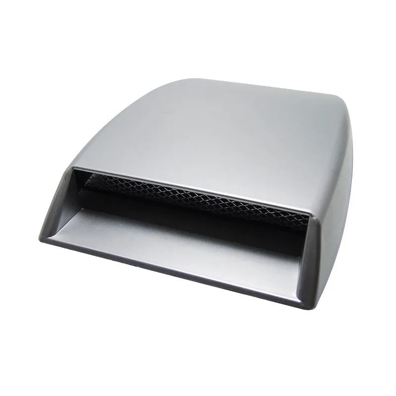 Automobile decorative vent accessory in ABS plastic for car dashboard with black silver white colour options