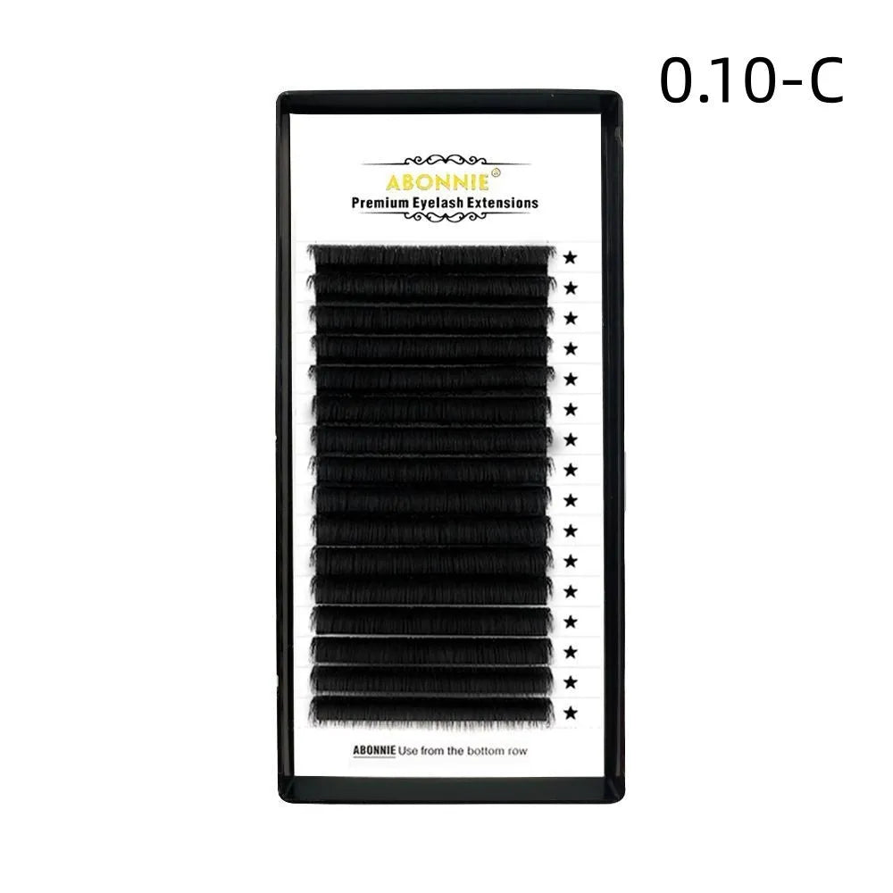16-row dense false eyelashes made from mink hair available in multiple specifications and lengths