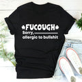 Black loose fit cotton short sleeve t-shirt with round neck on a hanger
