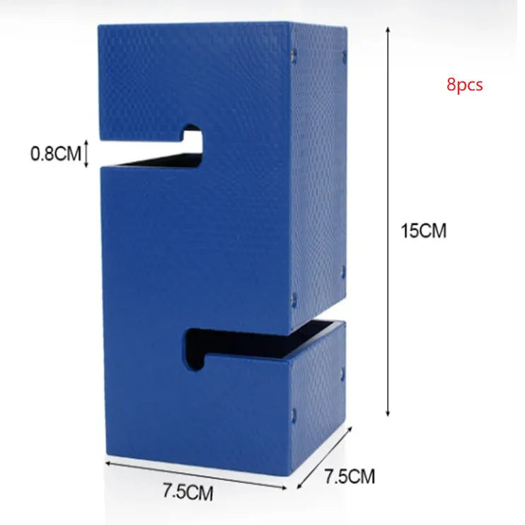 ABS plastic team building equipment set with pull ropes and tower blocks in multiple colours