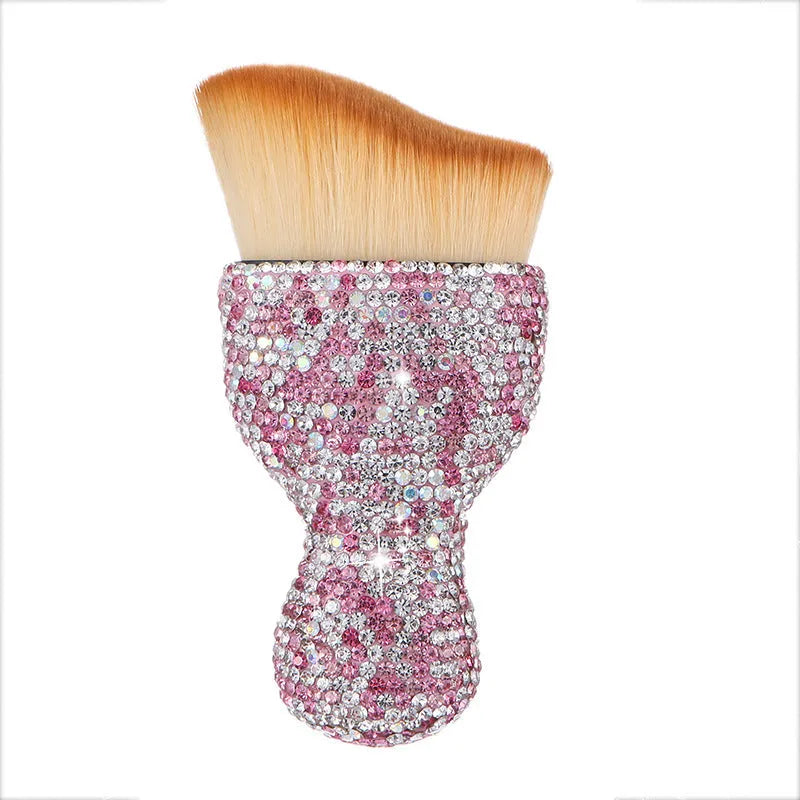 Car interior soft brush dust removal tool with flexible PVC bristles measuring 10cm by 5cm