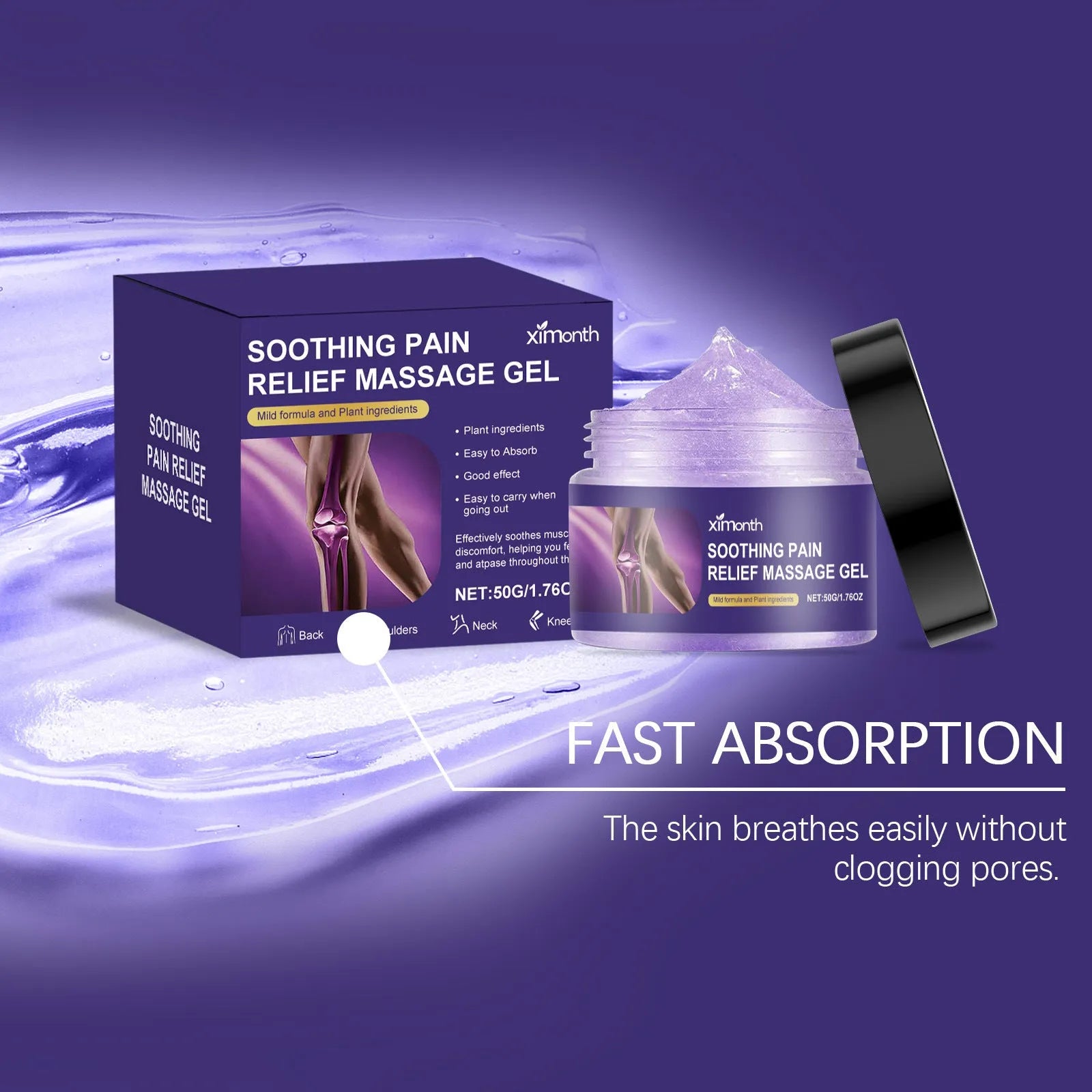 50g tube of Apply Body Joint Care Gel for muscle and joint discomfort relief