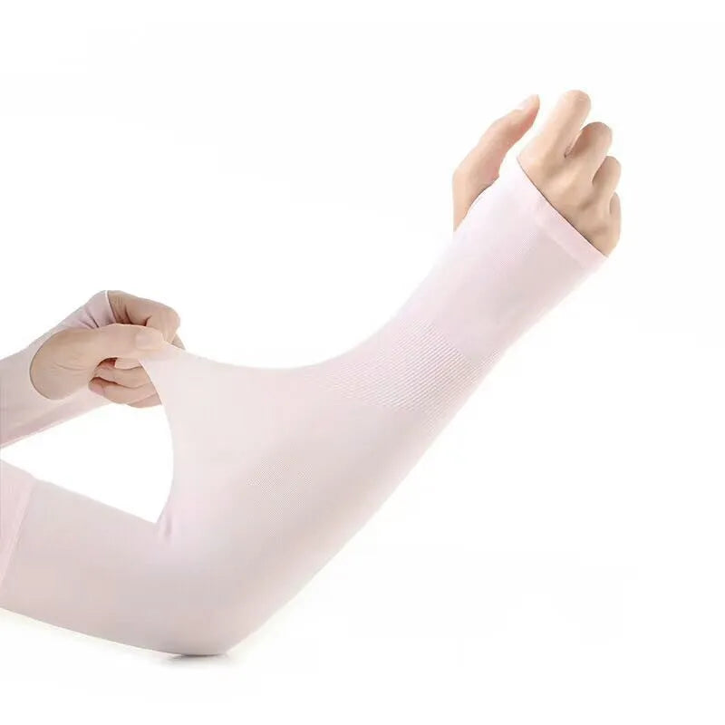 Unisex driving oversleeves with open-finger design in five colour options