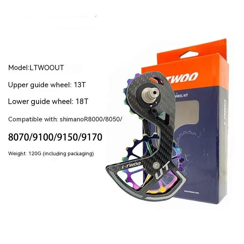 LTWOO 105 rear derailleur pulley wheels compatible with Shimano R7000 groupsets