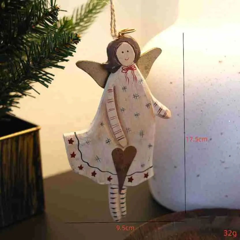 Hand-painted wooden door pendant showing love heart and XINGX letters design options.