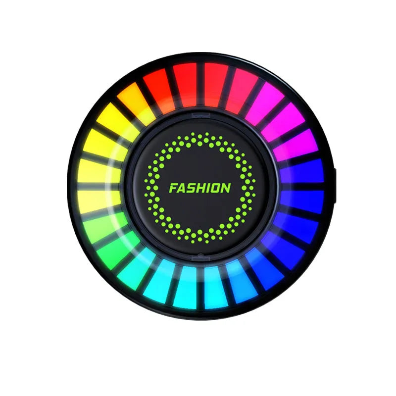 3D pickup-shaped RGB LED car air vent aromatherapy diffuser with voice control.