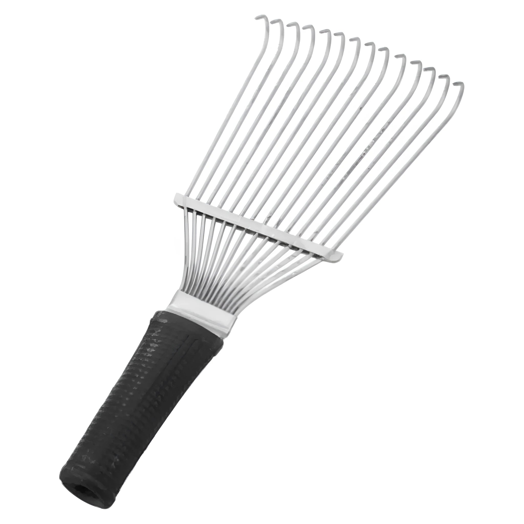 Stainless steel dematting brush with metal teeth for horse cattle dog grooming