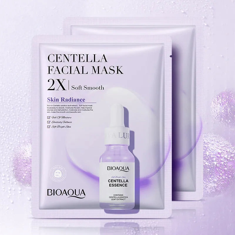 Single pack of a 30g gel facial sheet mask from a range including Collagen, Hyaluronic Acid, Vitamin C and Centella Asiatica variants.