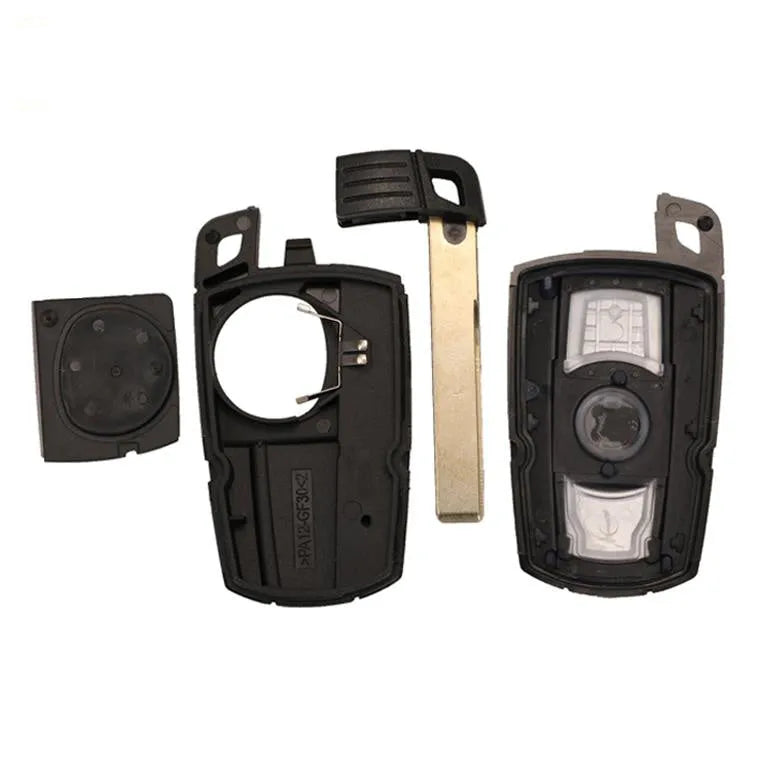 BMW CAS3 semi-intelligent remote car key fob with three metal keys