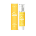 Shiny Sunscreen Spray bottle with 50ml capacity showing spray nozzle and label