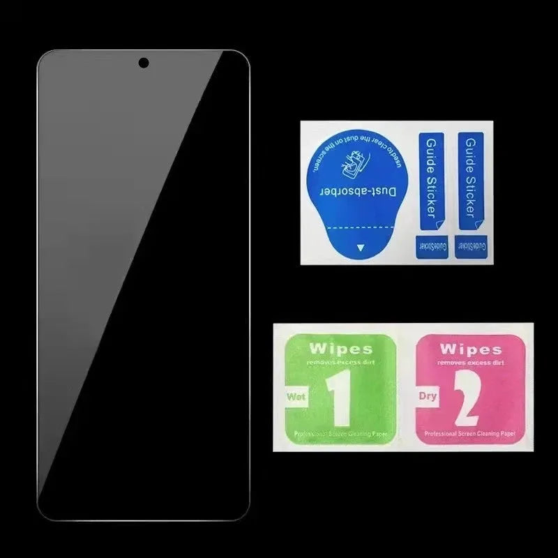 Anti-spy privacy screen protector for Poco and Redmi smartphones including Note 10 and F3 models