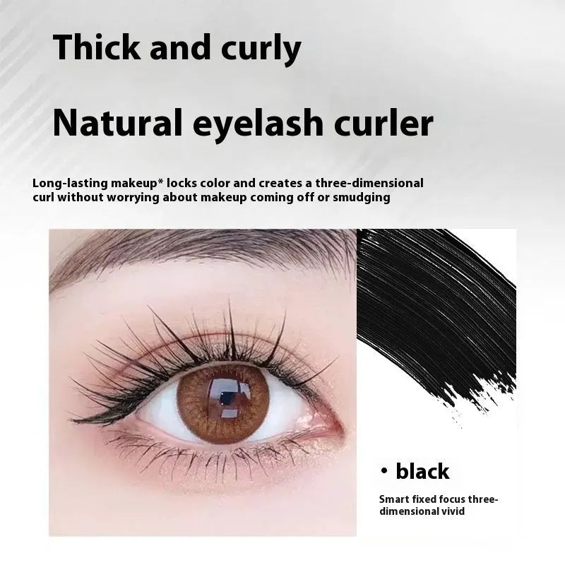 Waterproof mascara in steel tube with black and brown colour options
