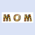 Transparent resin night light with letter flower design in modern simplicity style