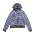 Autumn women's cotton cardigan coat with oblique zipper, short length 40cm, available in gray and purple colours