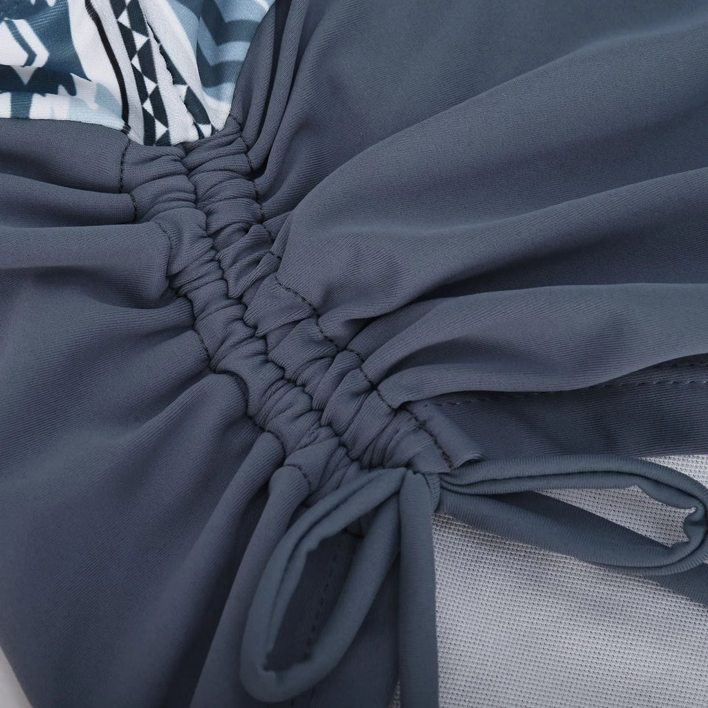 Women's bikini swimsuit top and bottom set on a mannequin, colour as shown in product image.