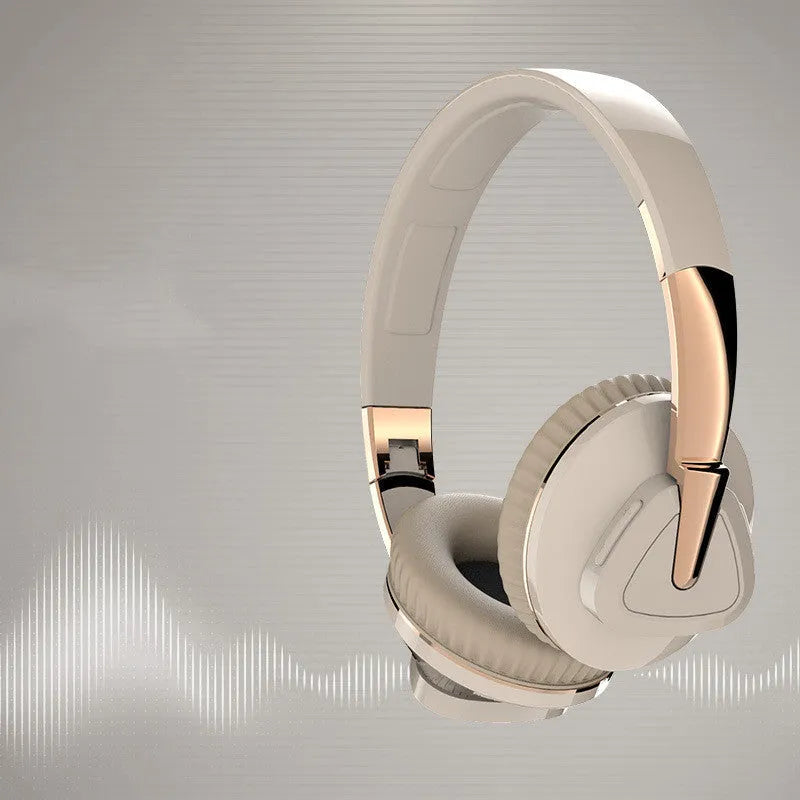 H3 Wireless Subwoofer All-Inclusive Headset in black, white, blue, and khaki colour options showing over-ear design