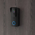 Waterproof smart visual doorbell intercom with HD video camera and battery power source