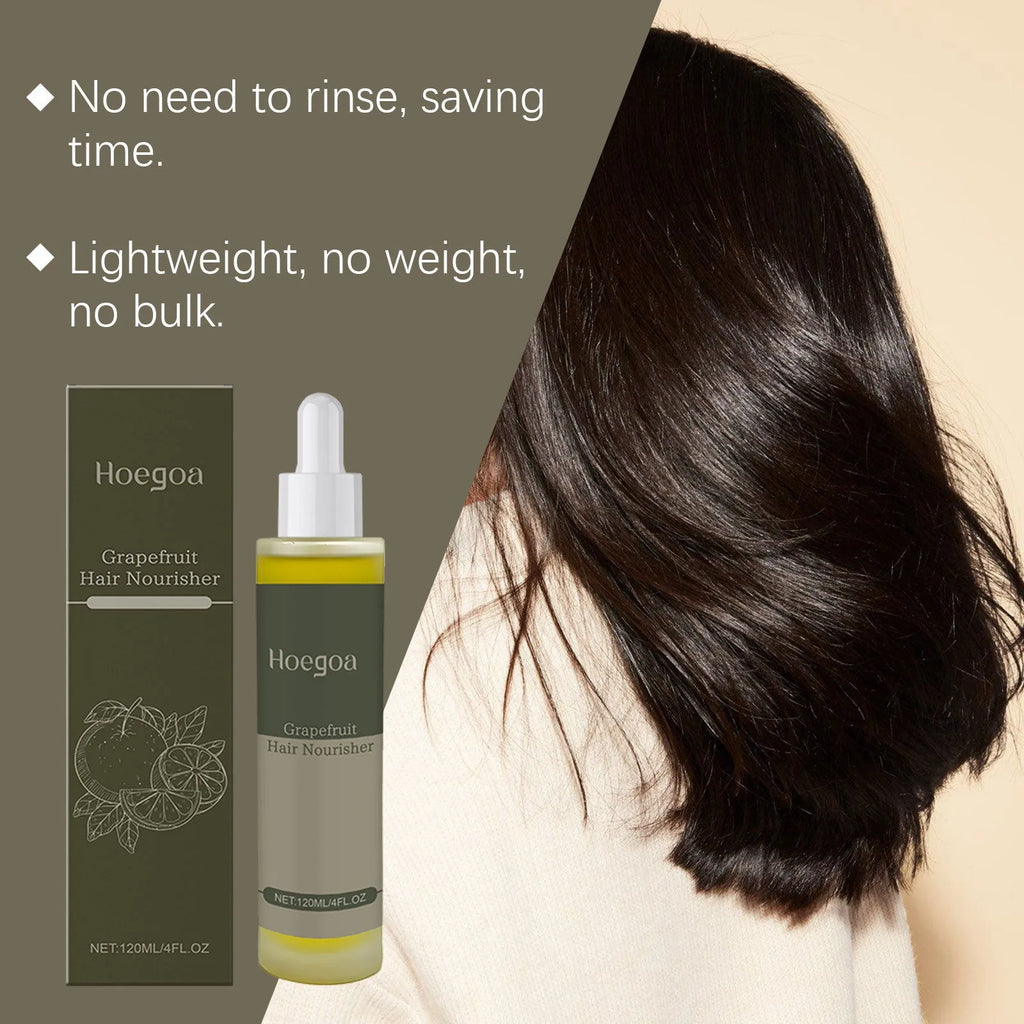 120ml bottle of grapefruit hair conditioner with ginger and rosemary botanical oils