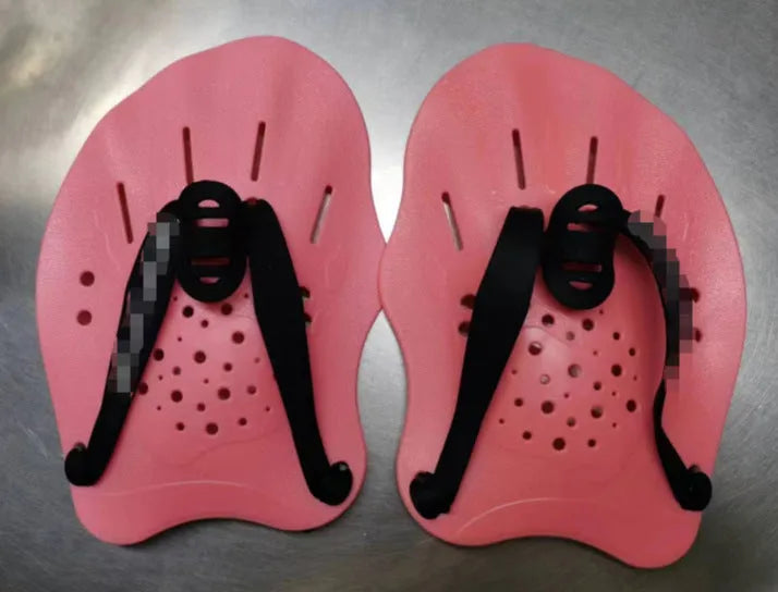 Swimming training paddles for freestyle stroke resistance in various colours and sizes S M L