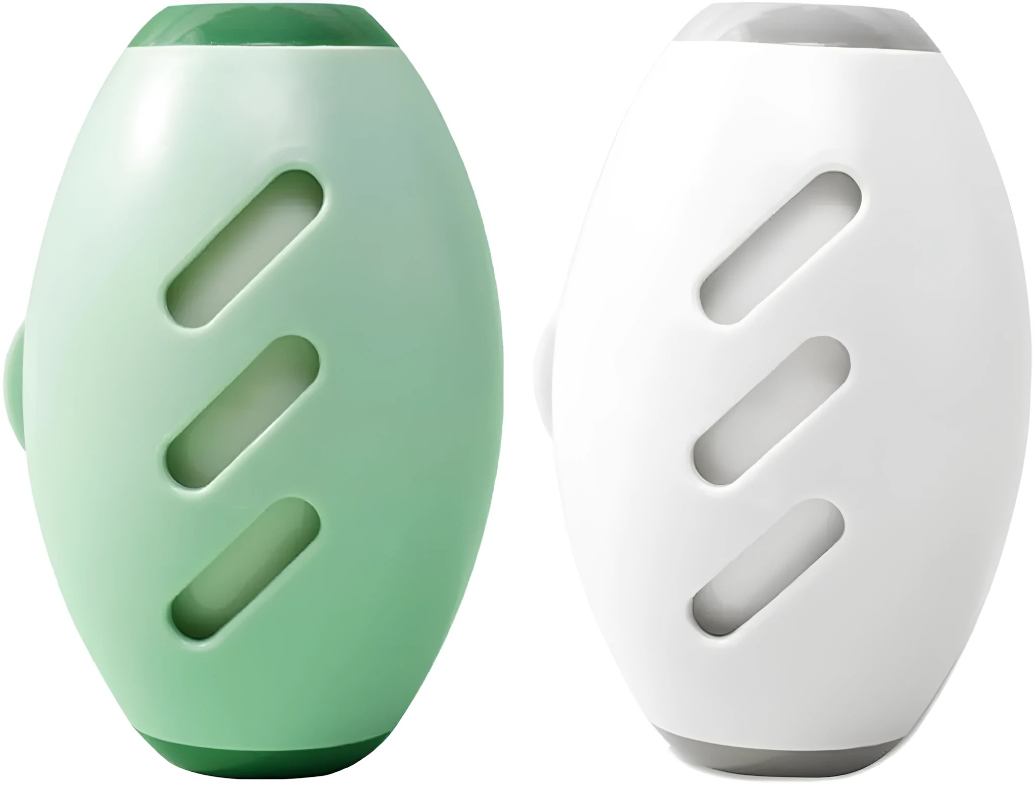 Green washable gel lint roller ball for pet hair removal on fabric