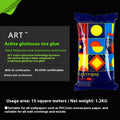 Three rolls of glue E model glutinous rice wallpaper adhesive with clean smell formaldehyde-free formula