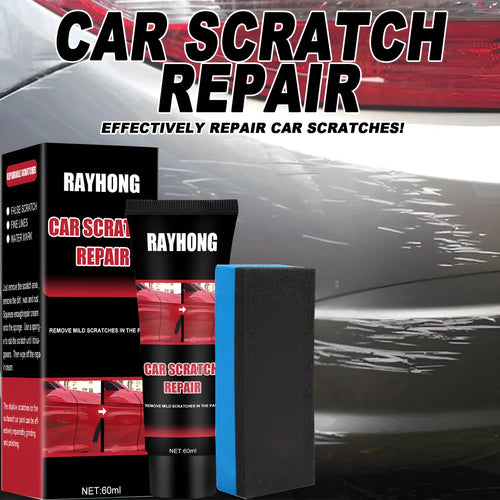 60ml bottle of car scratch repair wax with applicator for paint surface maintenance.