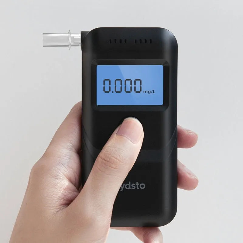 Black HD-JJCSY01 household alcohol breath tester for drinking checks