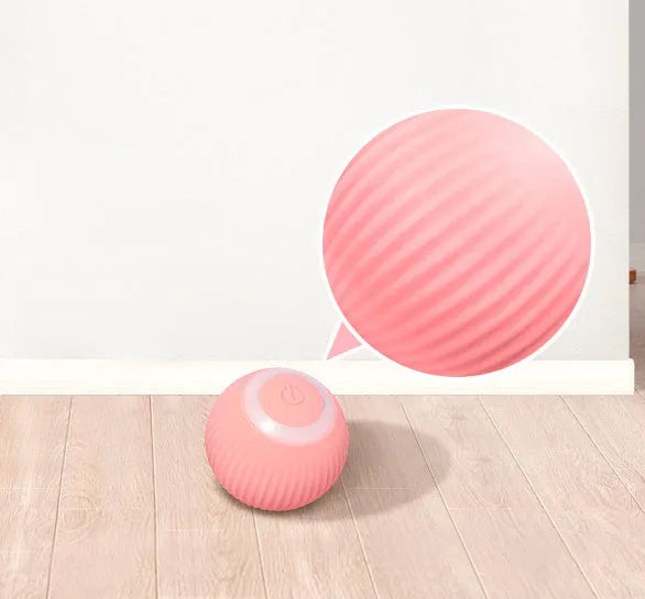 Cat Gravity intelligent rolling ball toy 43mm automatic obstacle avoidance for cats on hard floor