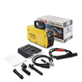 MMA-200MIN 220V DC inverter arc welding machine with welding tongs and face shield