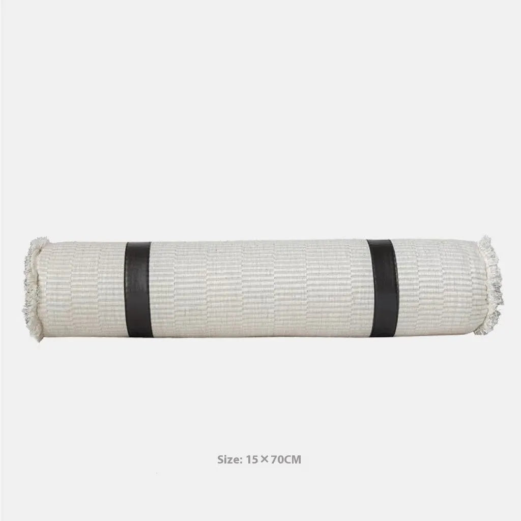 Modern minimalist bed runner nap blanket set with matching pillow and pillowcase for 1.5-1.8m beds